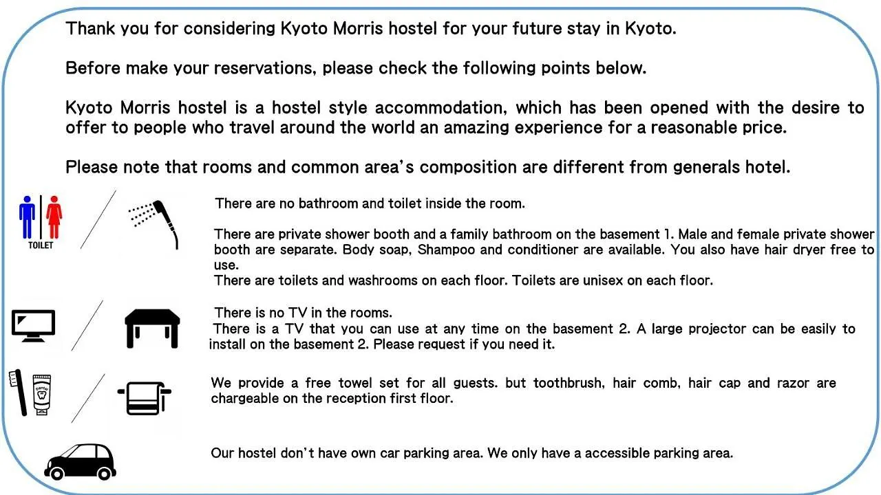 Kyoto Morris Hostel